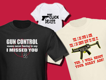 10 Totally Tasteless Pro-Gun T-Shirts – Mother Jones