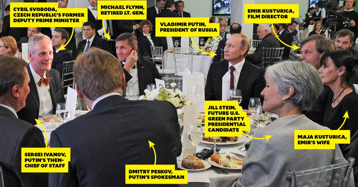 Jill Stein Says Nothing Happened at Her Dinner With Putin – Mother Jones