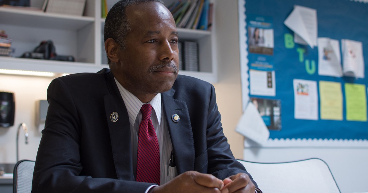 Remember That Time We Were Worried About Ben Carson Being HUD Secretary