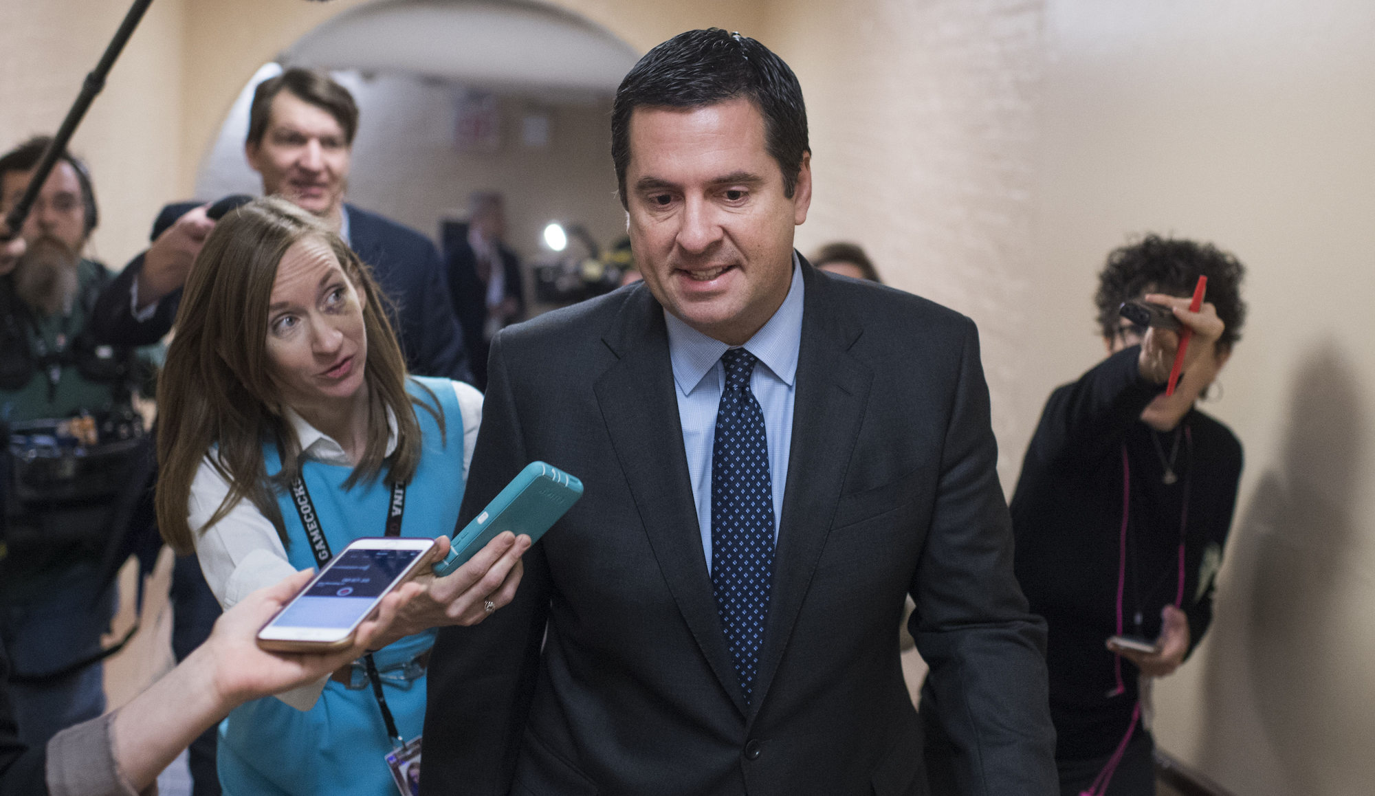 Now Devin Nunes Wants to Build a Literal Wall in the Intelligence