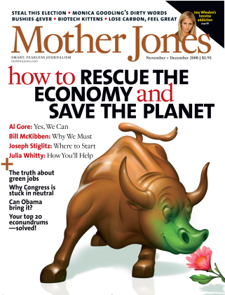 Mother Jones November/December 2008 Issue