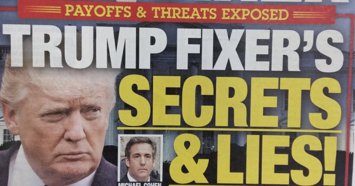 This National Enquirer Cover About Michael Cohen Is Amazing – Mother Jones