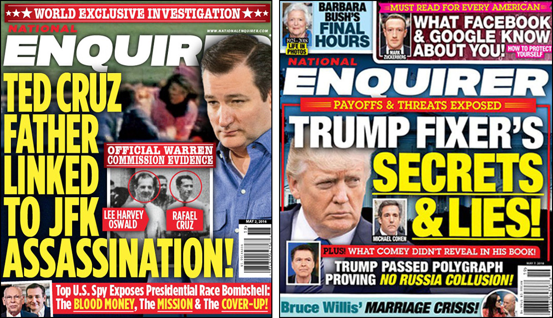 Did The National Enquirer Coordinate With The Trump Campaign Mother