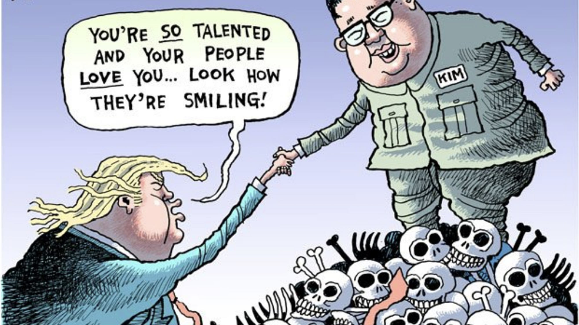 Here Are 4 Hard Hitting Cartoons A Pro Trump Newspaper Tried To Bury 