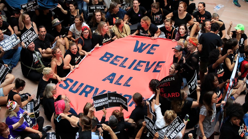 Image result for kavanaugh #metoo protest