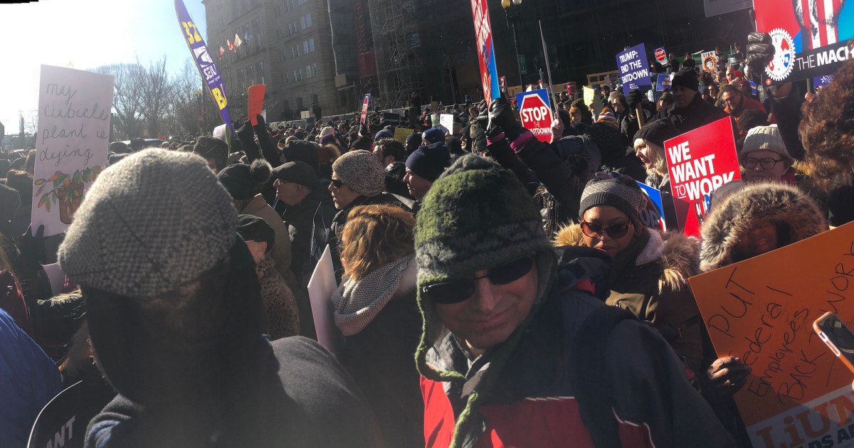 “We Just Want to Get Back to Work”—Thousands of Federal Employees March ...
