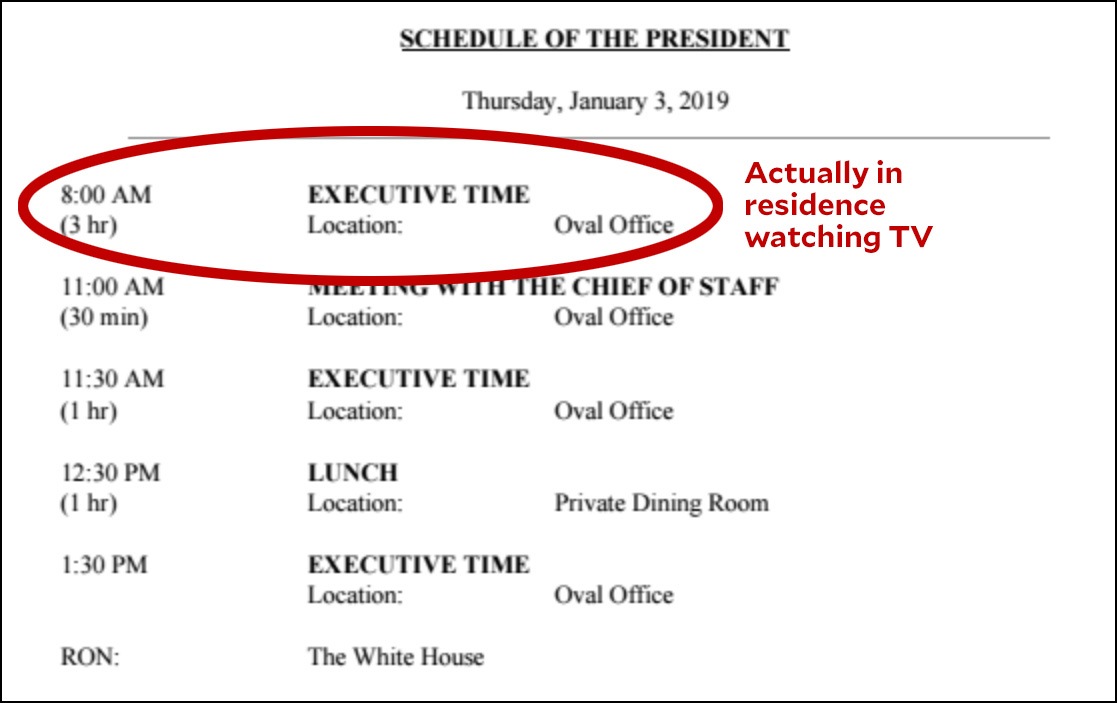 president-trump-spends-60-of-average-day-in-executive-time-mother-jones