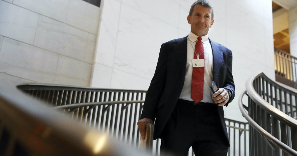 I'm Tired of America Wasting Our Blood and Treasure”: The Strange Ascent of  B DeVos and Erik Prince