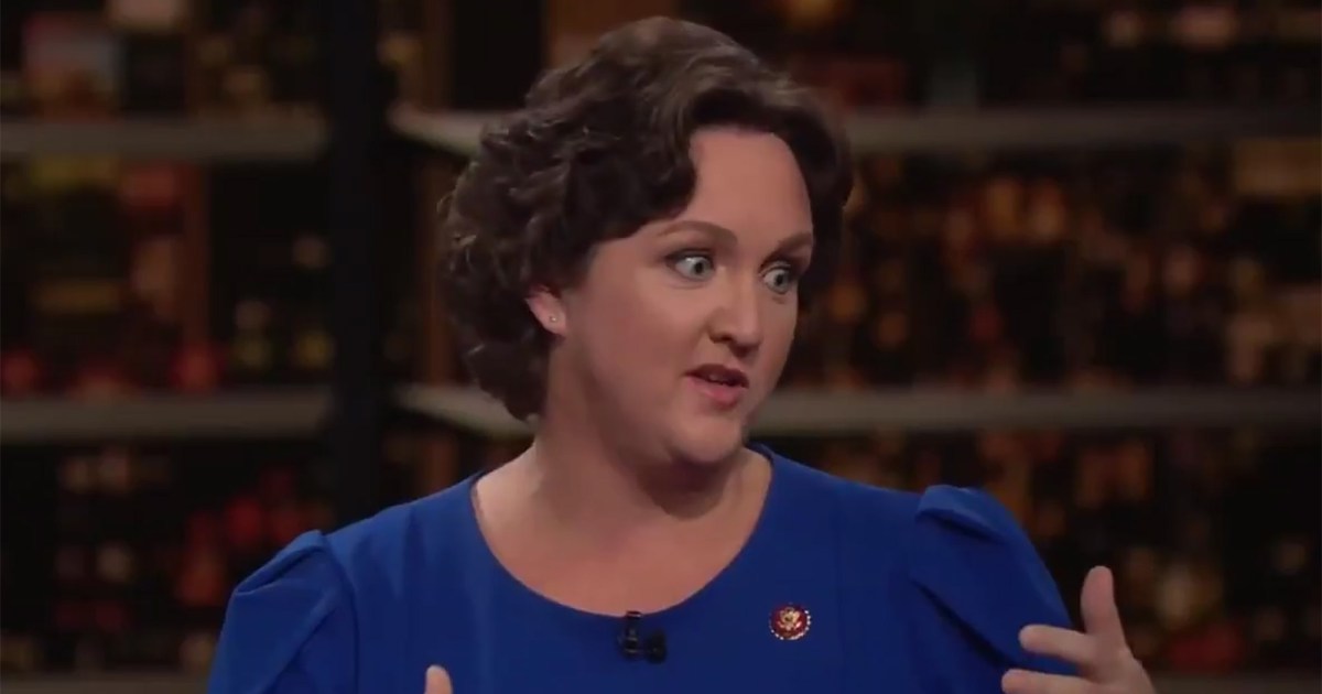 Image result for photos of rep katie porter with bill maher