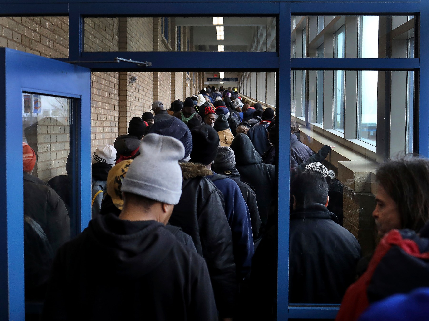 These Photos Show the Staggering Food Bank Lines Across America