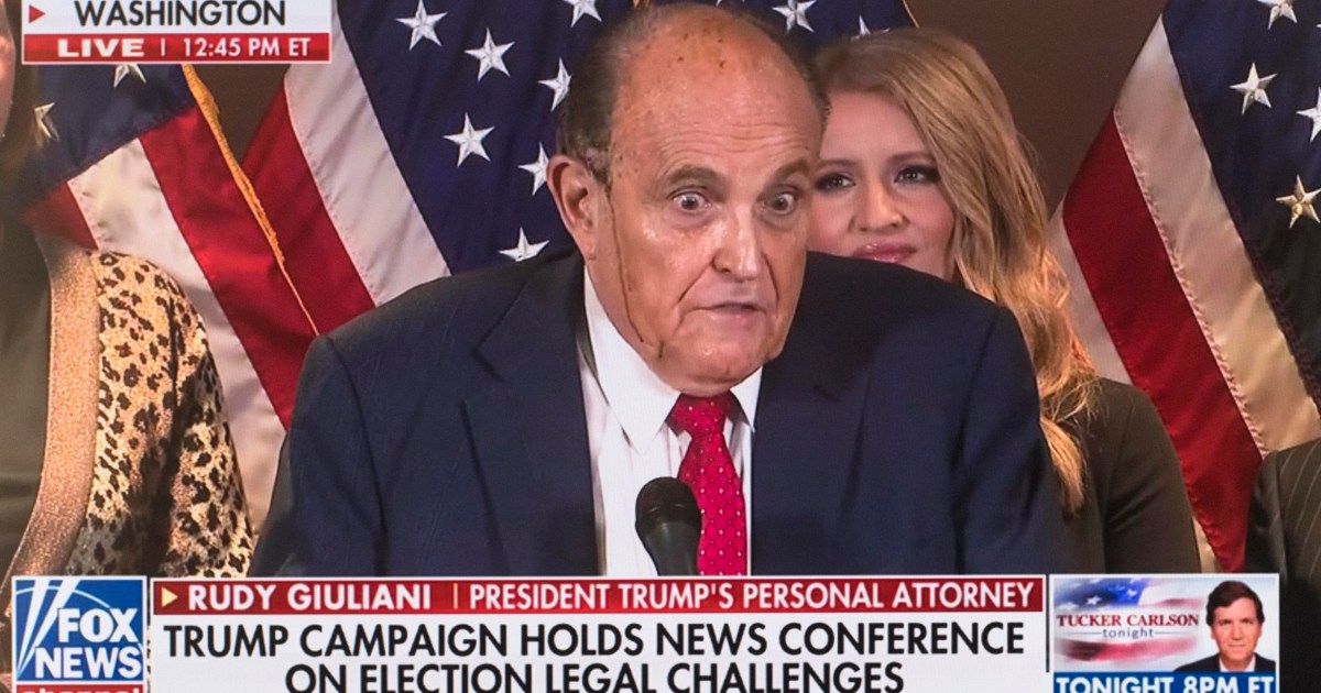 I Can’t Stop Laughing About Rudy Giuliani’s Dripping Hair Dye – Mother