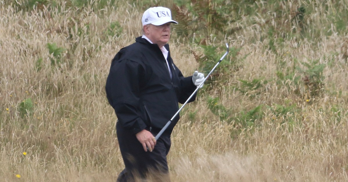 Trump Was Golfing When He Lost the Presidency – Mother Jones