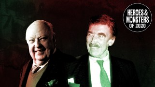 Roger Ailes and Fred Trump