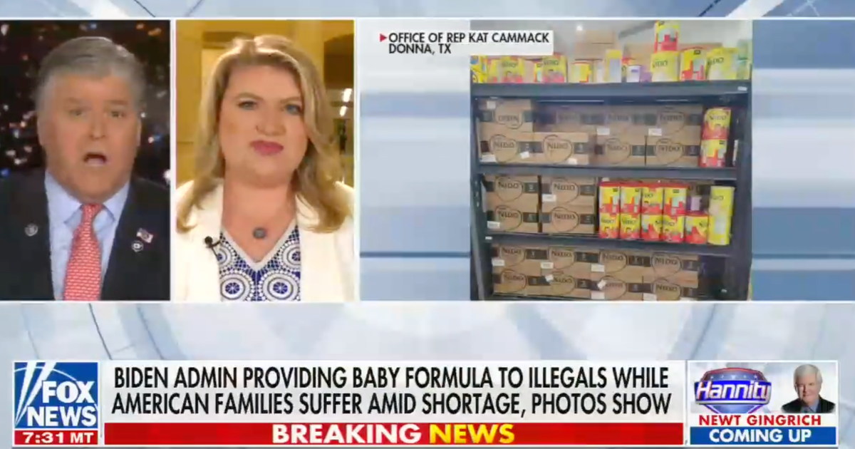 Fox News Is Screaming About “Pallets” of Baby Formula Going to the Border. Too Bad Its “Evidence” Is Flawed.