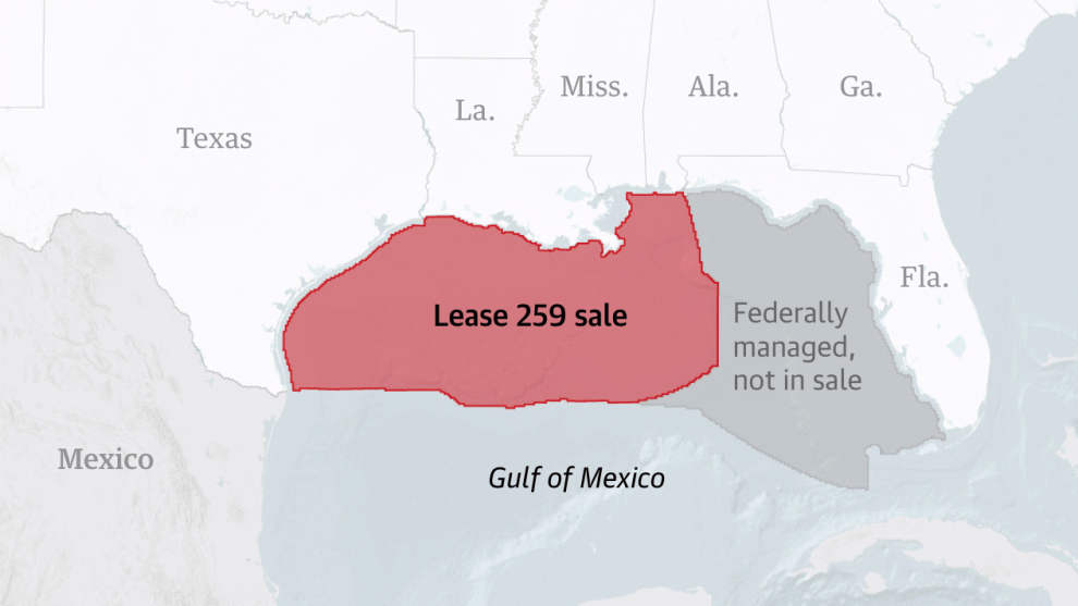 Team Biden Just Offered an Italy-Sized Area of the Gulf of Mexico to Big  Oil – Mother Jones