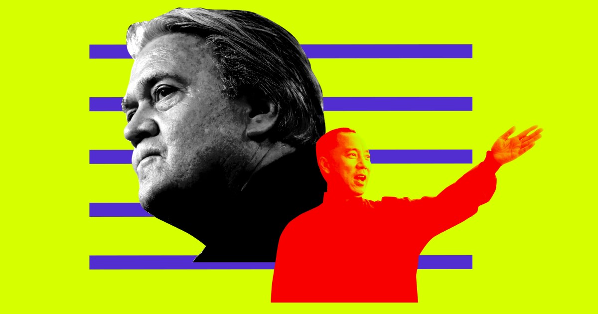 Steve Bannon is neck-deep in Guo Wengui's allegedly fraudulent business empire