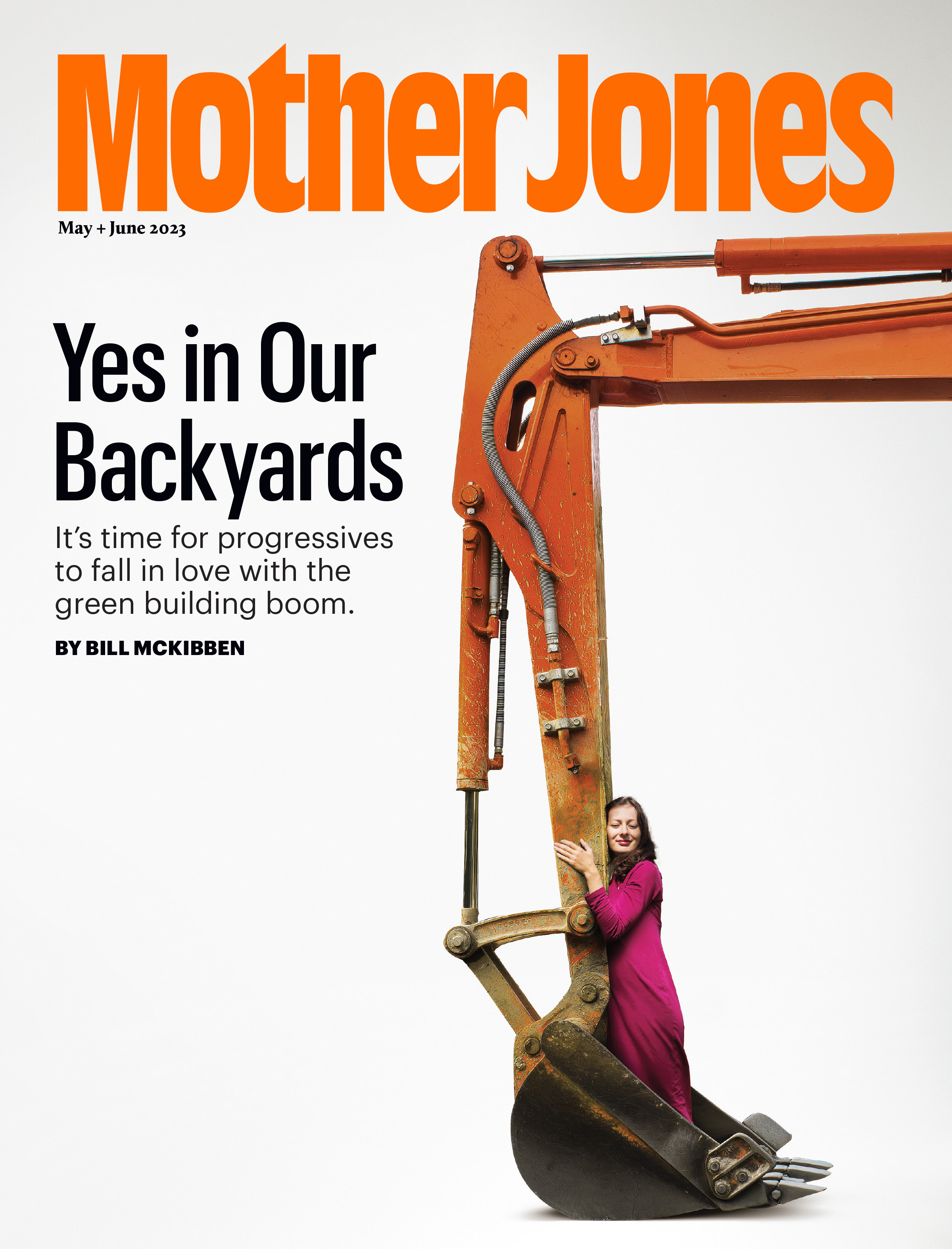 Mother Jones Magazine Cover : May + June 2023