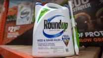 A photo of the product "Roundup" on an orange cart