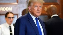 Donald Trump looks frazzled at court for civil fraud trial in New York