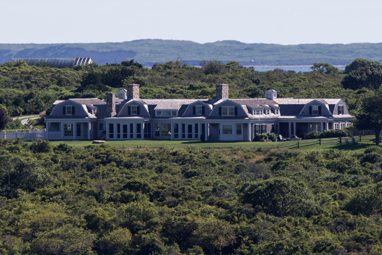 A large mansions in Chilmark, on Martha's Vineyard.