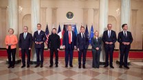 Trump, Zelensky, EU leaders