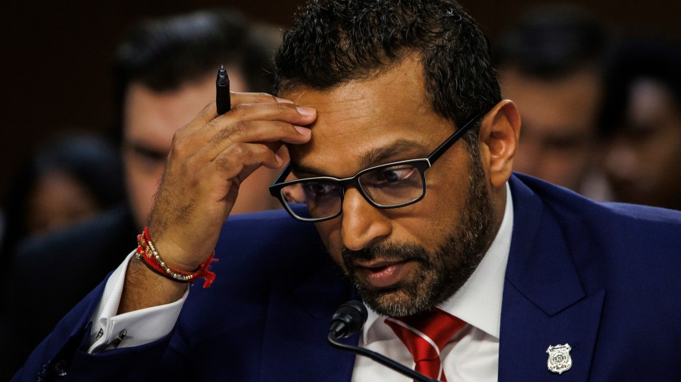 Federal Bureau of Investigations (FBI) Director Kash Patel testifies before the Senate Committee on the Judiciary during a hearing in the Hart Senate Office Building on September 16, 2025 in Washington, D.C. The FBI is under pressure after the recent political assasination of right-wing activist Charlie Kirk in Utah and the leader of the Minnesota House Democrats Melissa Hortman and her husband in Minnesota.