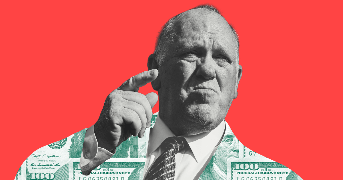 Border Czar’s Former Clients Cash in on Trump’s Immigration Crackdown