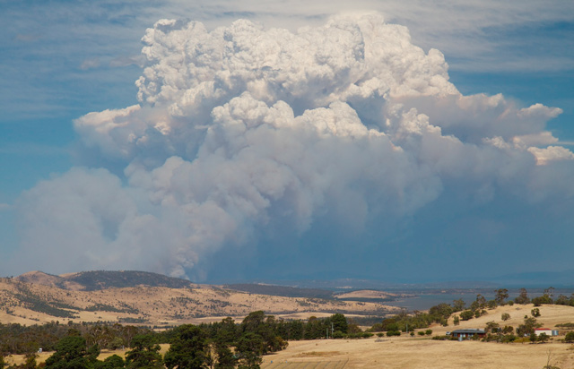 Tasmania Bushfire