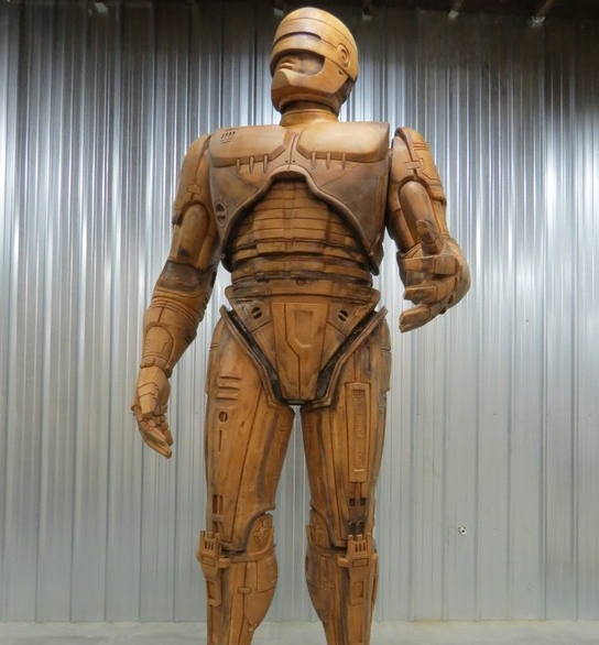 RoboCop statue Detroit Kickstarter