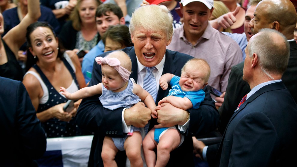 Image result for trump infant