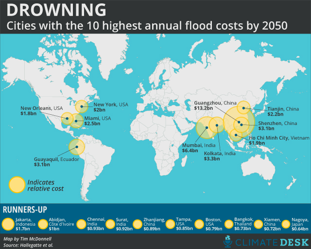 flood costs map