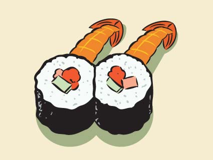 Resultado de imagen de sushi gay