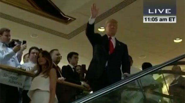 I Cannot Stop Laughing at This Vine Of Donald Trump Coming Down an ...