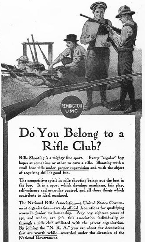 do you belong to a rifle club?