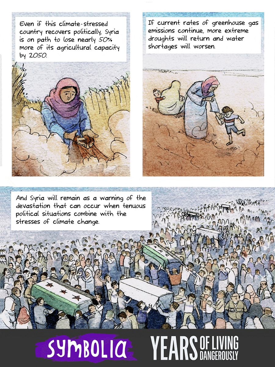 Syria's Climate-Fueled Conflict, In One Stunning Comic Strip – Mother Jones