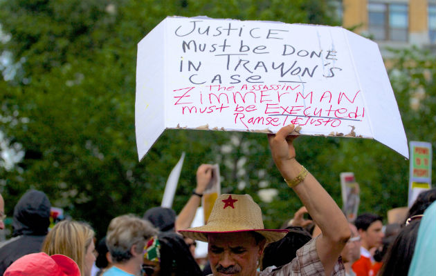 New York City Trayvon Martin protest