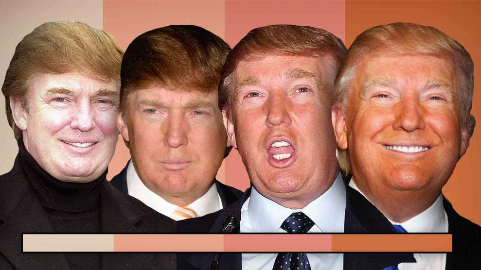 We May Have Unlocked the Mystery of Trump's Orange Skin – Mother Jones